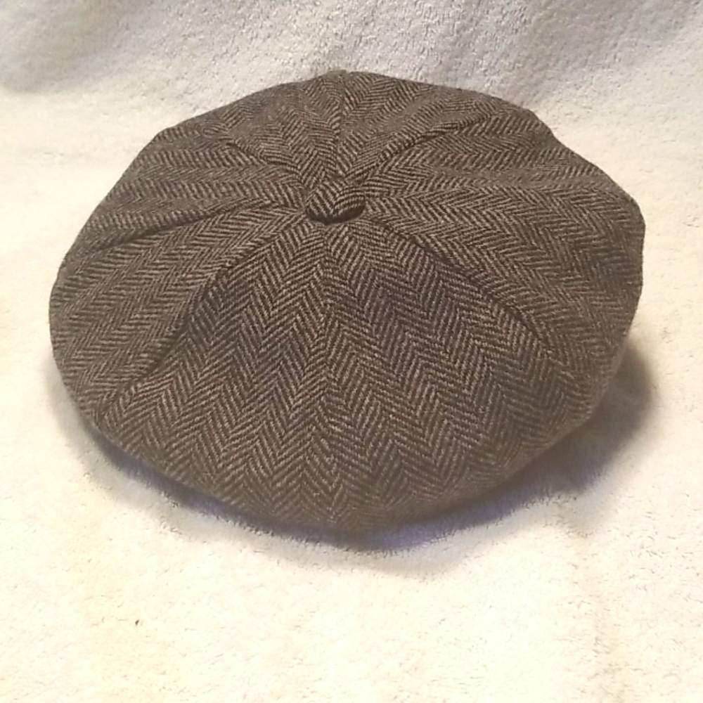 SUIT PLAID WOOL NEWSBOY - Picture 2 of 3